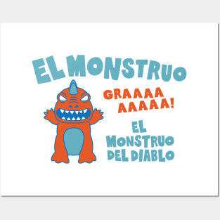 El Monstruo Posters and Art